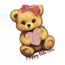 Blusa Manga Longa Estampa Ursa com Strass 26132 - Rollu