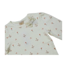 Blusa Manga Longa Estampada Flores 22434 - Angerô