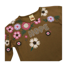 Blusa Manga Longa Estampada Flores 9033 - Livy