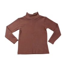 Blusa Manga Longa Gola Alta Lisa 8430 - Serelepe