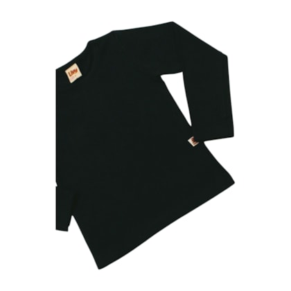 Blusa Manga Longa Lisa 1000 - Livy