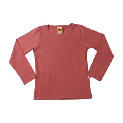 Blusa Manga Longa Lisa 1000 - Livy
