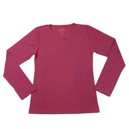 Blusa Manga Longa Lisa 7295 - Bicho Bagunça