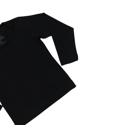 Blusa Manga Longa Lisa 7296 - Bicho Bagunça