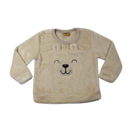 Blusão Carinha Pelúcia Masculino 26211 - Rollu