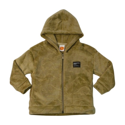Blusão Masculino Dinos em Pêlo com Capuz 9828 - Time kids
