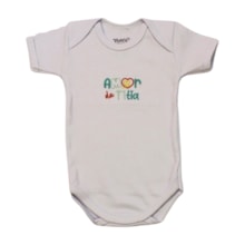 Body Manga Curta Bordado Titia 10732 - Yuk´s