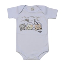 Body Manga Curta Masculino Sortido - Mub 