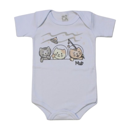 Body Manga Curta Masculino Sortido - Mub 