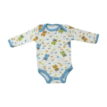 Body Manga Longa Estampa Sortidas Masculino 1002127 - Bebezinho