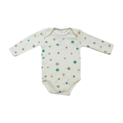 Body Manga Longa Estampa Sortidas Masculino 1002127 - Bebezinho