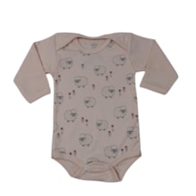 Body Manga Longa Feminino Estampado Ovelinha 72 - Magi