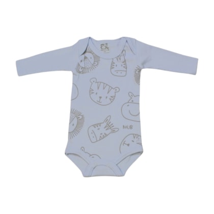 Body Manga Longa  Masculino Sortido 2130 - Mub   