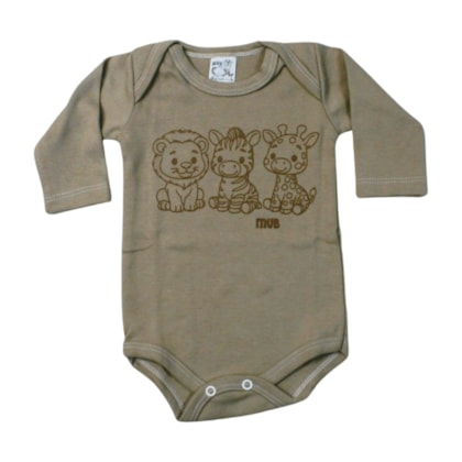Body Manga Longa  Masculino Sortido 2130 - Mub