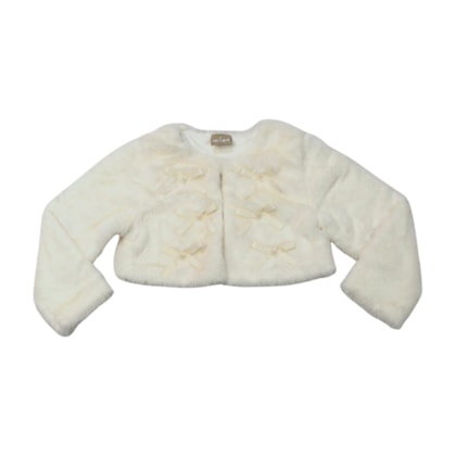 Bolero em Pelúcia Laços 2001566 - Milon