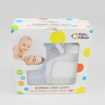 Bomba Tira Leite Elétrico com USB 11004 - Pais e Filhos