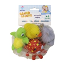 Brinquedo Banho Alegre Bichos Sortidos 400-05 - Vilatoy