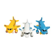 Brinquedo de Fricção Avião com Som e Luz Cores Sortidas 1pç 310404277 - Coloria