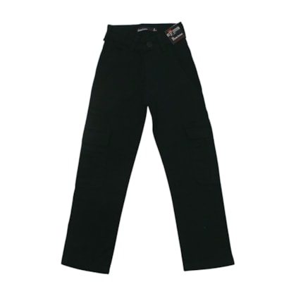 Calça Cargo Masculina Sarja com Ajuste no Cós 849 - Faos