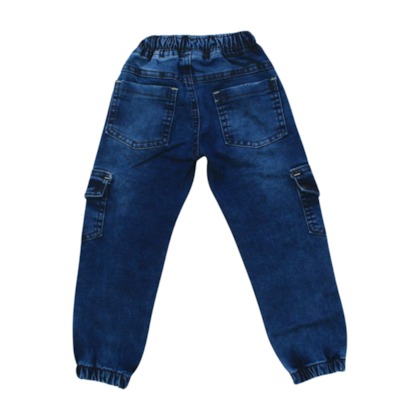 Calça Jeans Cargo Masculina com Punho 6097 - Escapade