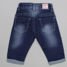 Calça Jeans com Barra virada e Regulagem no Cós 5348 - Lordan