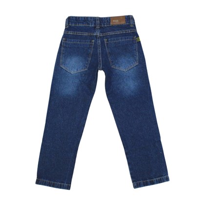 Calça Jeans com Rasgos e Regulagem no Cós 1350 - North