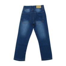Calça Jeans com Regulagem no Cós  Masculino 846 - Faos