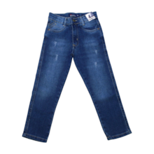 Calça Jeans com Regulagem no Cós  Masculino 847 - Faos 