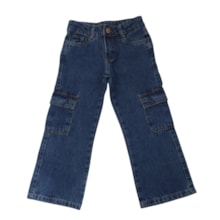Calça Jeans Feminina Cargo Wide Legging 511 - Revert