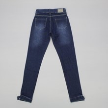 Calça Jeans Feminina com Botão na Barra 5208 - Lordan