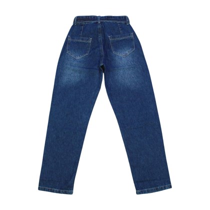 Calça Jeans Feminina com Cinto 5398 - Lordan