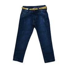 Calça Jeans Feminina com Cinto e Ajuste no Cós 2040 - Escapade