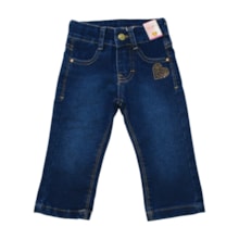 Calça Jeans Feminina com Regulagem no Cós Coração 5540 - Paparrel  