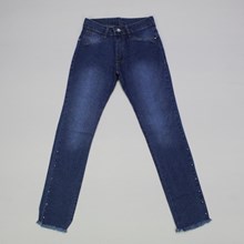 Calça Jeans Feminina com Strass 1104029 - For Girls