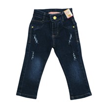 Calça Jeans Feminina Rasgada 5350 - Paparrel