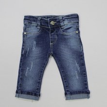 Calça Jeans Feminina Slim com Ajuste na Cintura 80072 - Akiyoshi