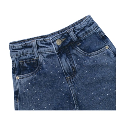 Calça Jeans Feminina Strass 3571 - Frommer