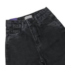 Calça Jeans Feminina Wide Legging Black 344 - Revert