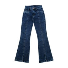Calça Jeans Flare com Recorte Feminina 3421  - Frommer