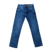 Calça Jeans Masculina com Ajuste na Cintura 821 - Faos
