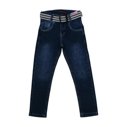 Calça Jeans Masculina com Cinto 111597 - Bob Bandeira