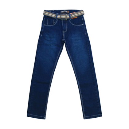 Calça Jeans Masculina com Cinto 121694 - Bob Bandeira 