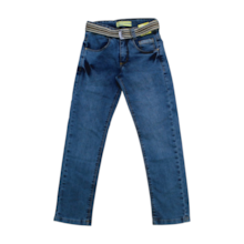 Calça Jeans Masculina com Cinto 121707 - Bob Bandeira 