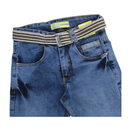 Calça Jeans Masculina com Cinto 121707 - Bob Bandeira 