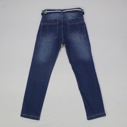 Calça Jeans Masculina com Cinto 416 - Faos