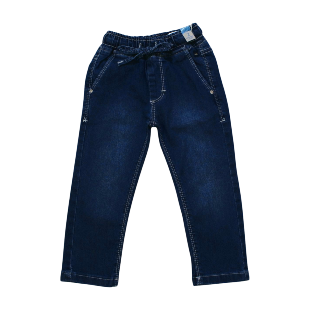 Cherne CalÇa Jeans De Elastico Na Cintura CalÃ§a Jeans De Elastico