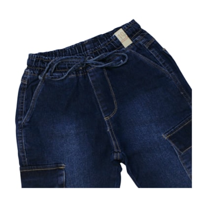 Calça Jeans Masculina com Elástico 4617 - Paparrel 