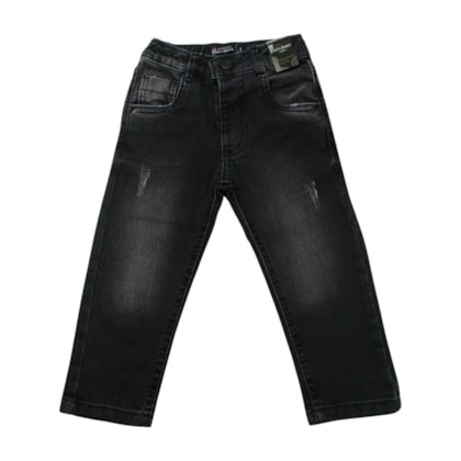 Calça Jeans Masculina com Elástico no Cós 889 - Faos