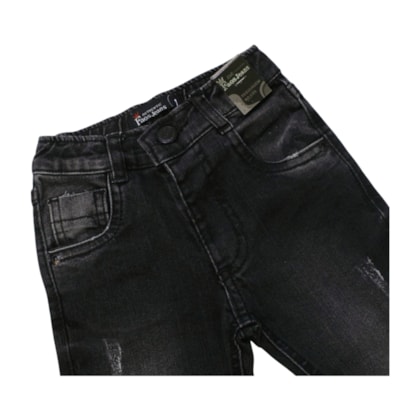 Calça Jeans Masculina com Elástico no Cós 889 - Faos