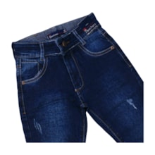 Calça Jeans Masculina com Regulagem na Cintura 522 - Faos  